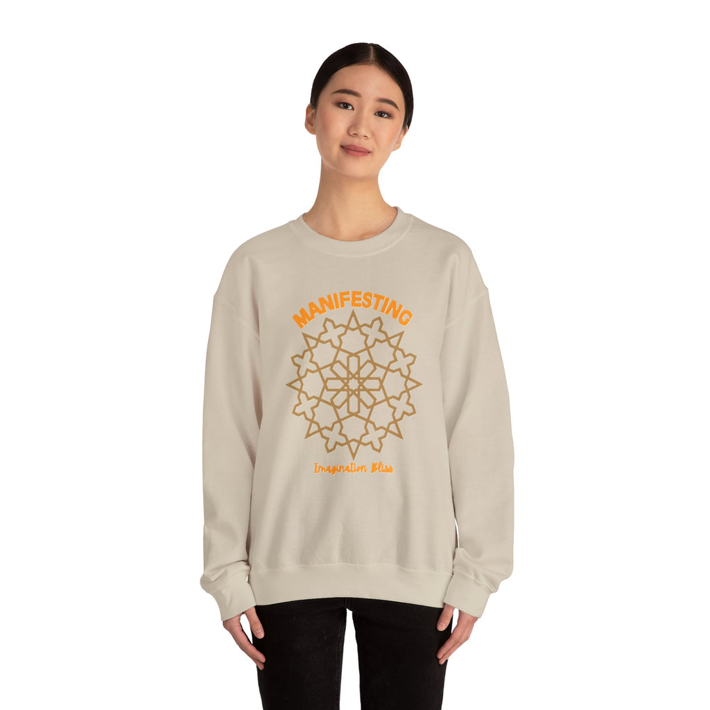 IMB Unisex Crewneck Sweatshirt — Inspirational Vibes Mandala