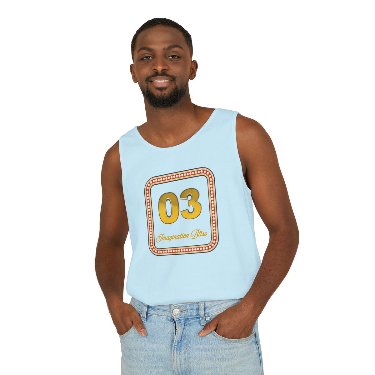 IMB Unisex Tank Top —  Retro Graphic Tank