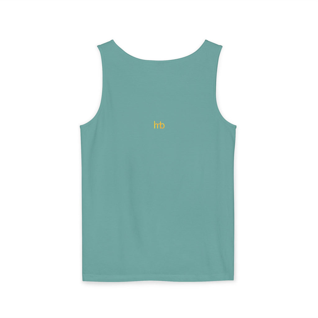 IMB Unisex Decorative Badge Tank Top — 'Imagination Bliss' Graphic