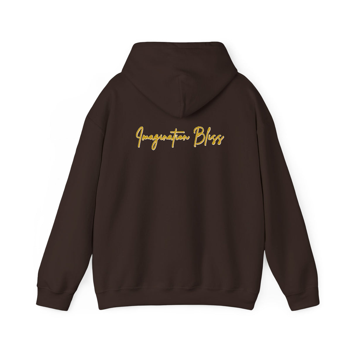 IMB Unisex Hoodie — Artistic Yellow Sun Graphic Pullover