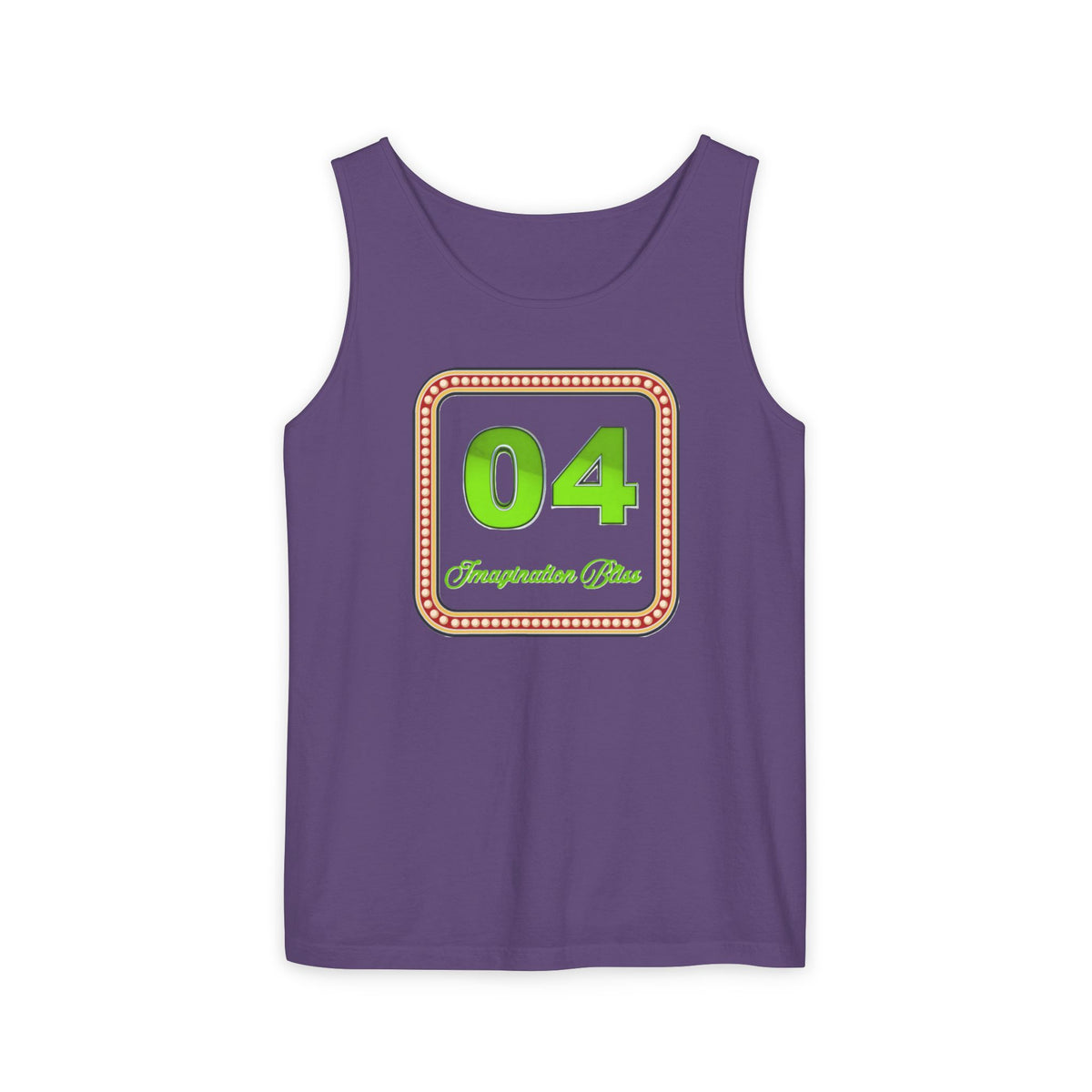 IMB Unisex Tank Top — Retro Number Graphic Tank