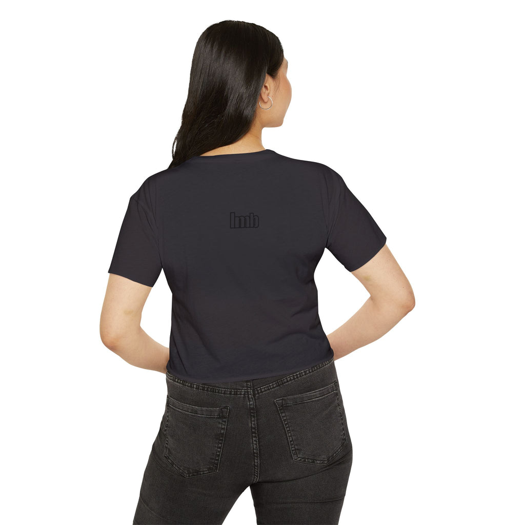 Infinity Symbol Crop Top — Women's Festival Graphic Tee