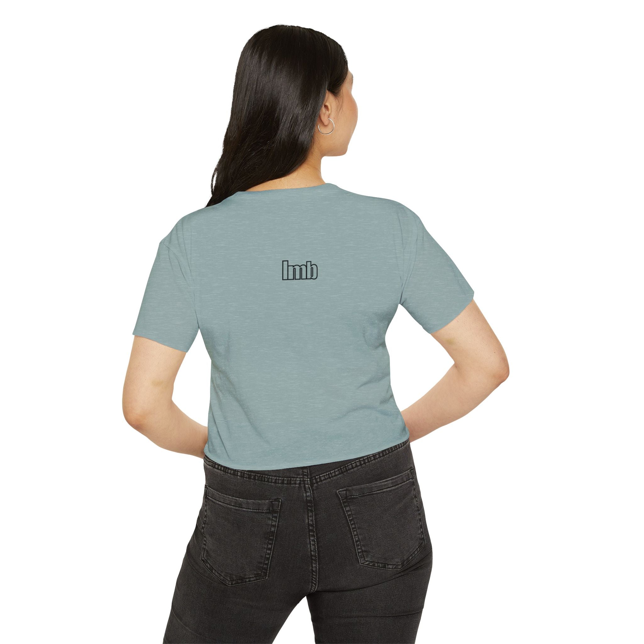 Infinity Symbol Crop Top — Women's Festival Graphic Tee