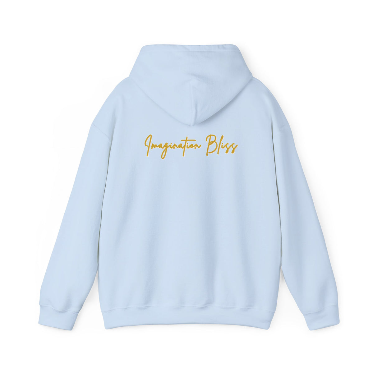 IMB Unisex Hoodie — Artistic Yellow Sun Graphic Pullover