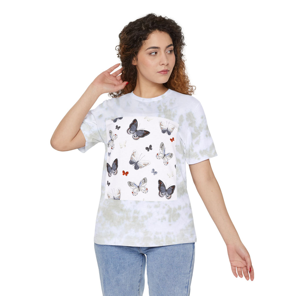 Butterfly Tie-Dye T-Shirt — Vintage Butterfly Graphic Tee