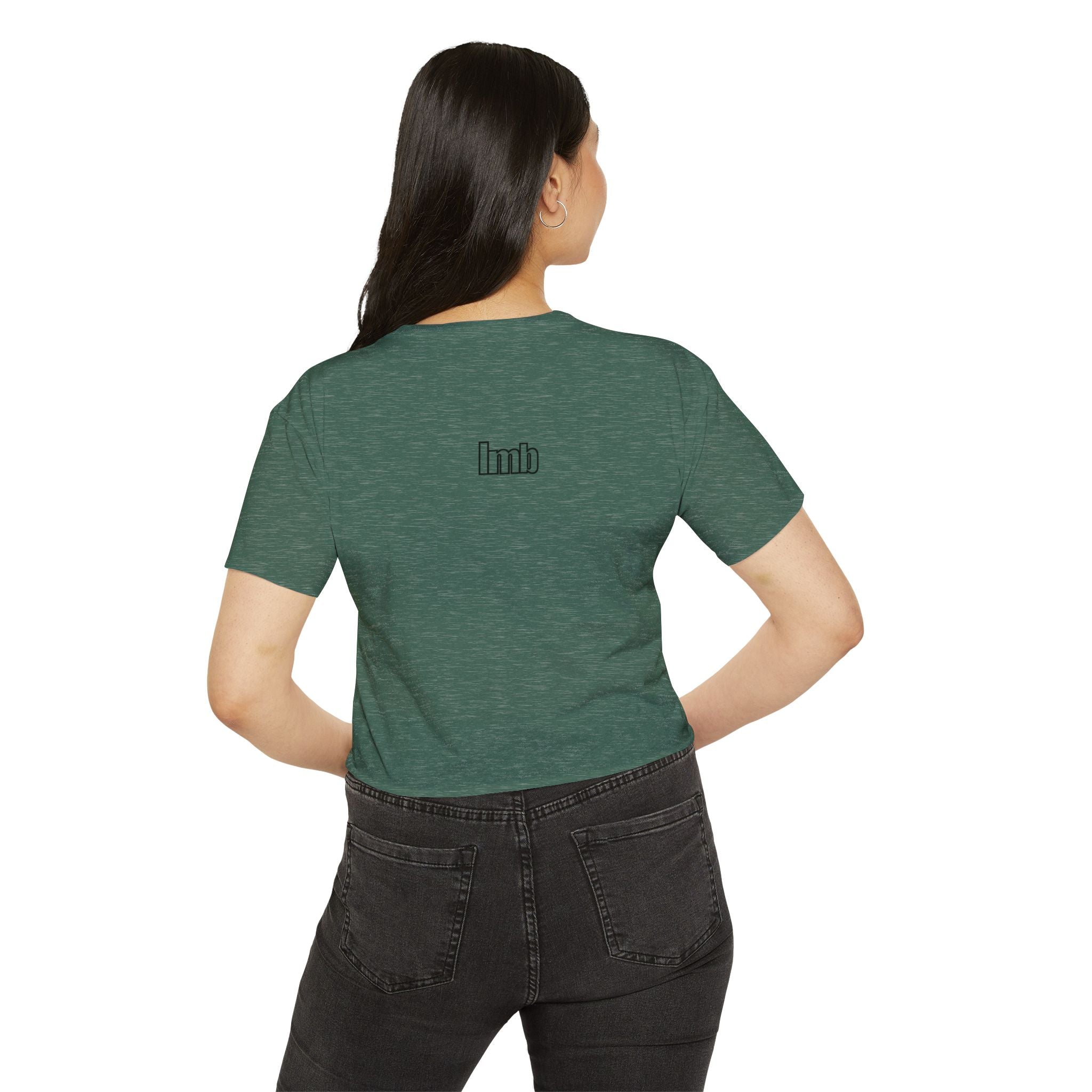 Infinity Symbol Crop Top — Women's Festival Graphic Tee