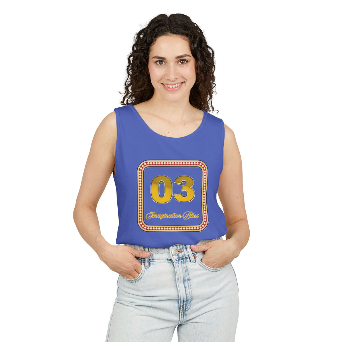 IMB Unisex Tank Top —  Retro Graphic Tank