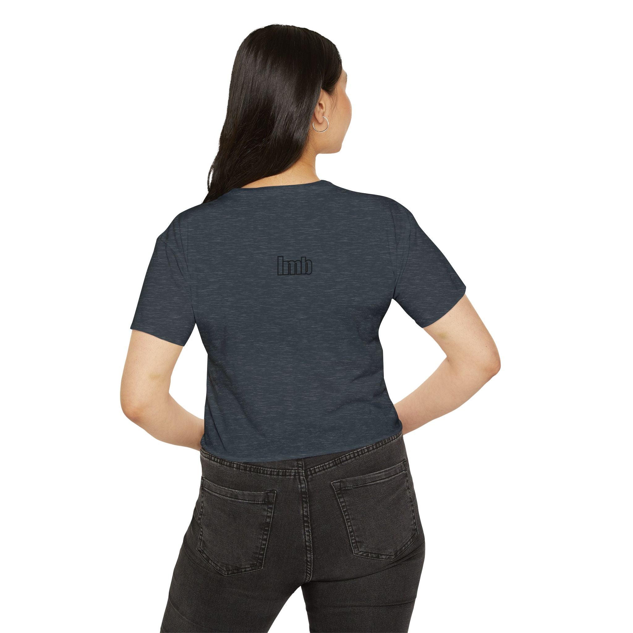 Infinity Symbol Crop Top — Women's Festival Graphic Tee