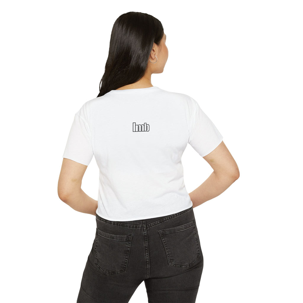 Infinity Symbol Crop Top — Women's Festival Graphic Tee