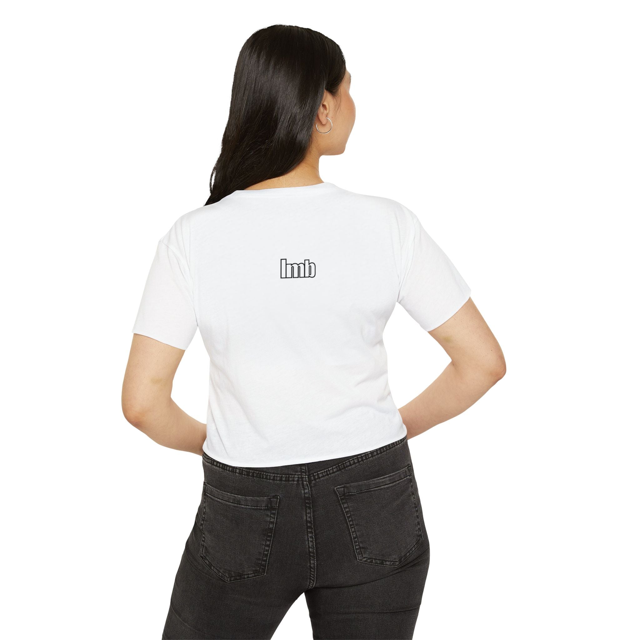 Infinity Symbol Crop Top — Women's Festival Graphic Tee