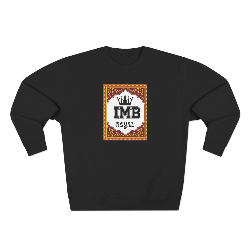 IMB Royal Crewneck Unisex Sweatshirt — Crown Logo Pullover