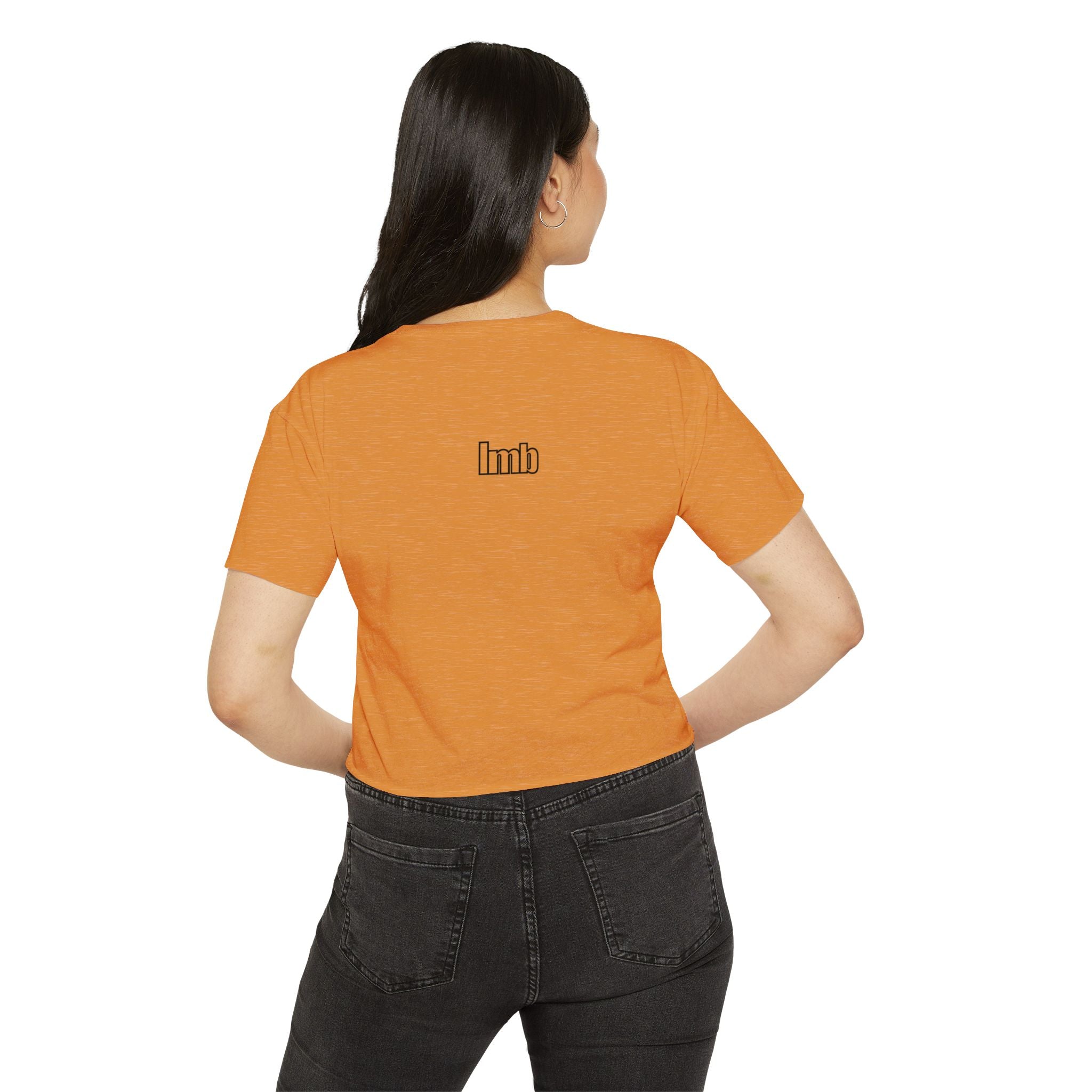 Infinity Symbol Crop Top — Women's Festival Graphic Tee