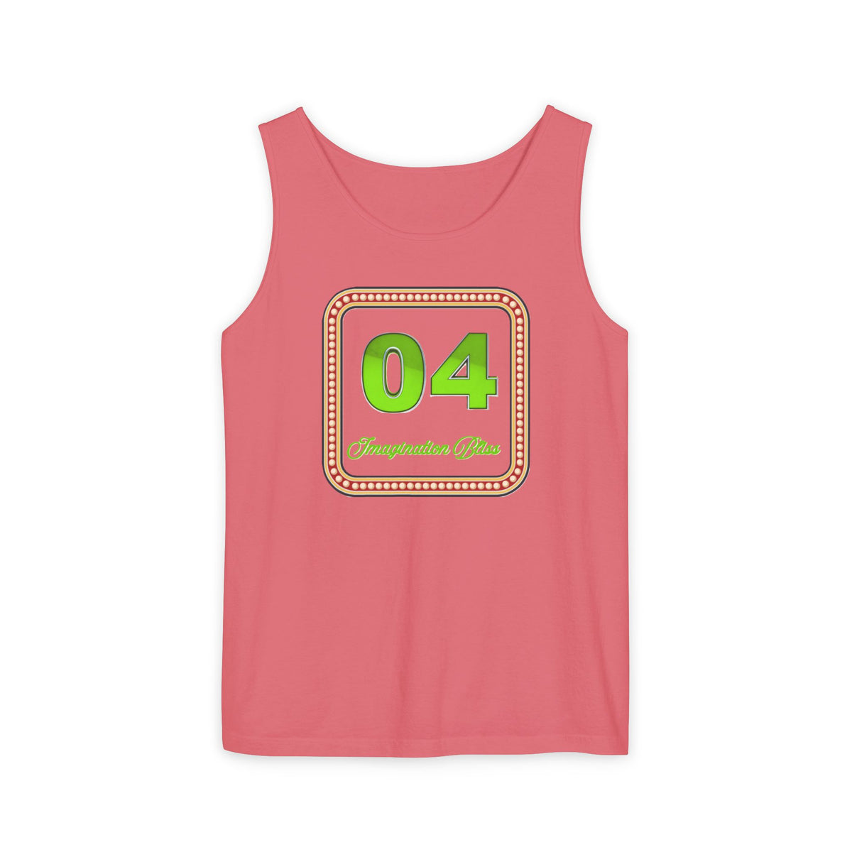 IMB Unisex Tank Top — Retro Number Graphic Tank