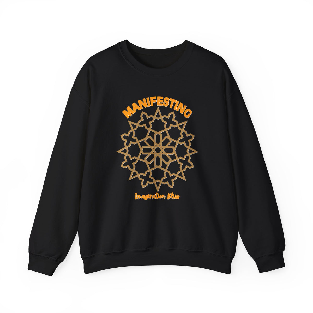 IMB Unisex Crewneck Sweatshirt — Inspirational Vibes Mandala
