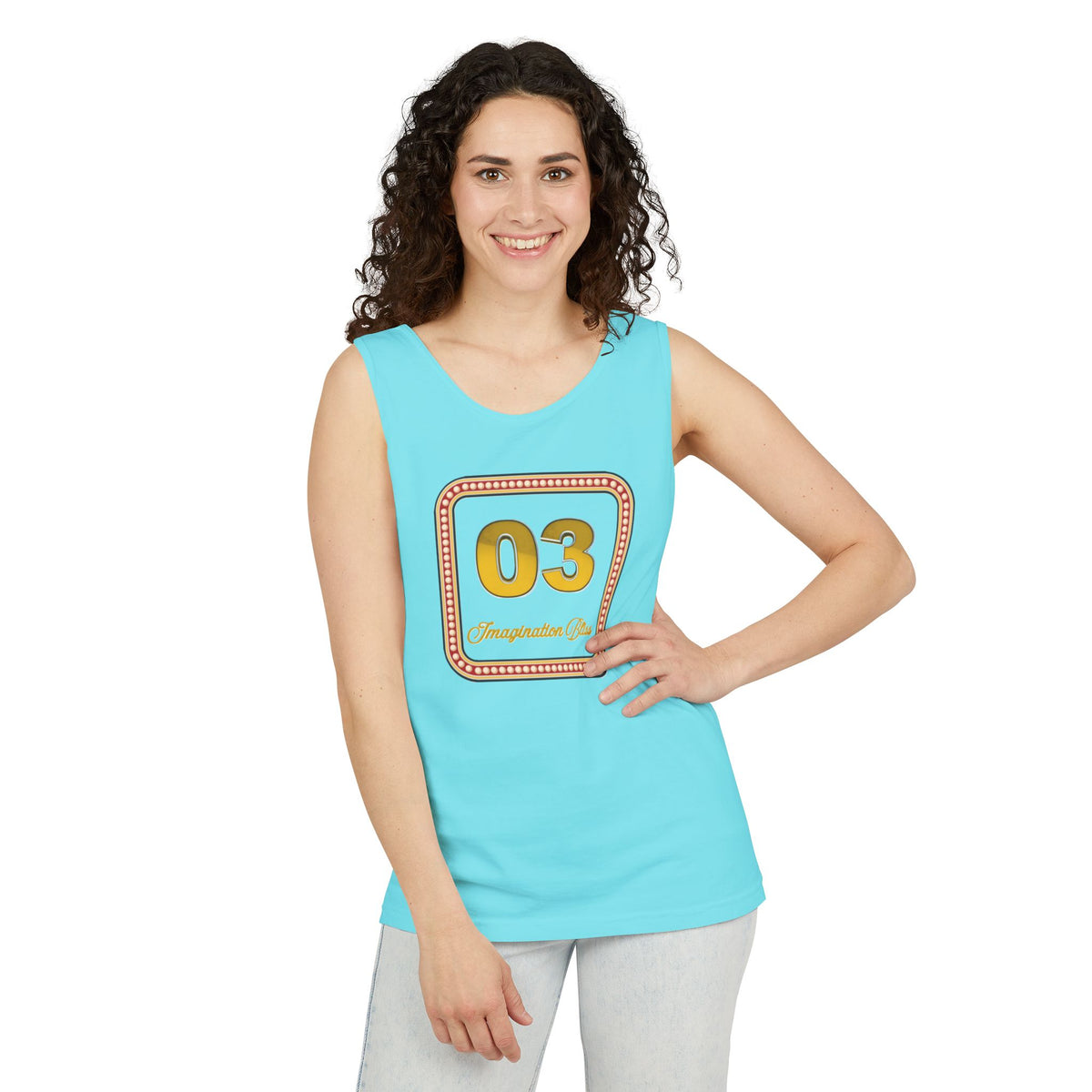 IMB Unisex Tank Top —  Retro Graphic Tank