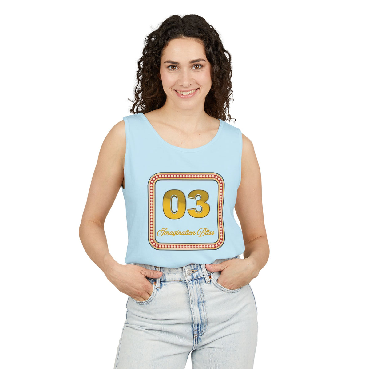 IMB Unisex Tank Top —  Retro Graphic Tank