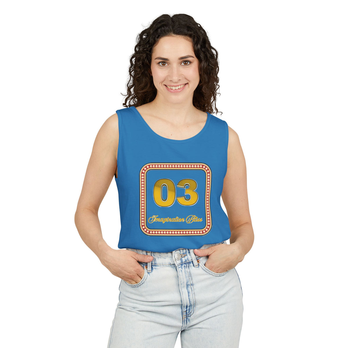 IMB Unisex Tank Top —  Retro Graphic Tank
