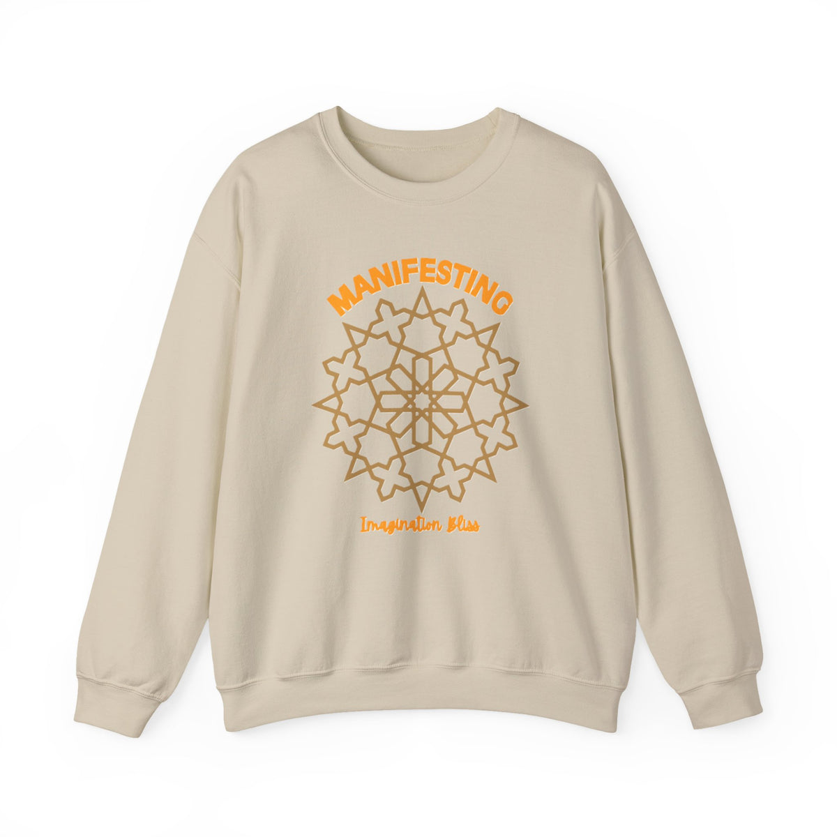 IMB Unisex Crewneck Sweatshirt — Inspirational Vibes Mandala
