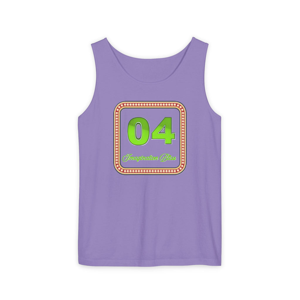 IMB Unisex Tank Top — Retro Number Graphic Tank