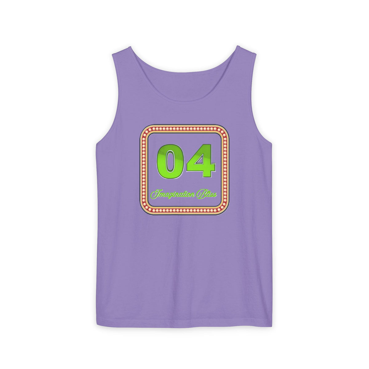 IMB Unisex Tank Top — Retro Number Graphic Tank