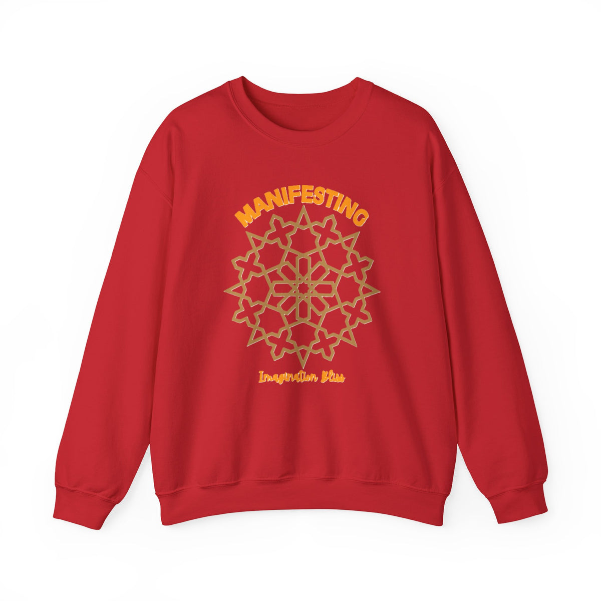 IMB Unisex Crewneck Sweatshirt — Inspirational Vibes Mandala