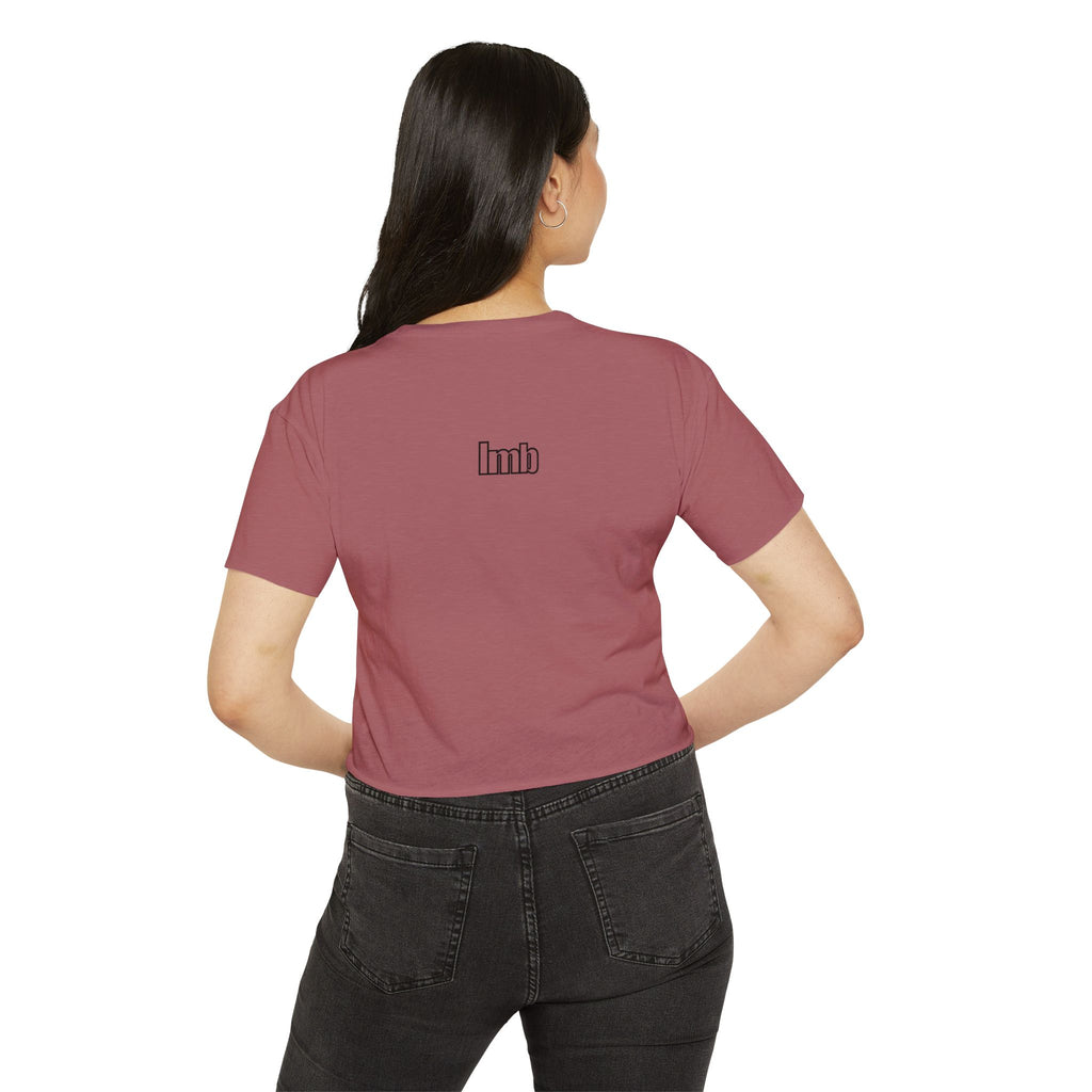 Infinity Symbol Crop Top — Women's Festival Graphic Tee
