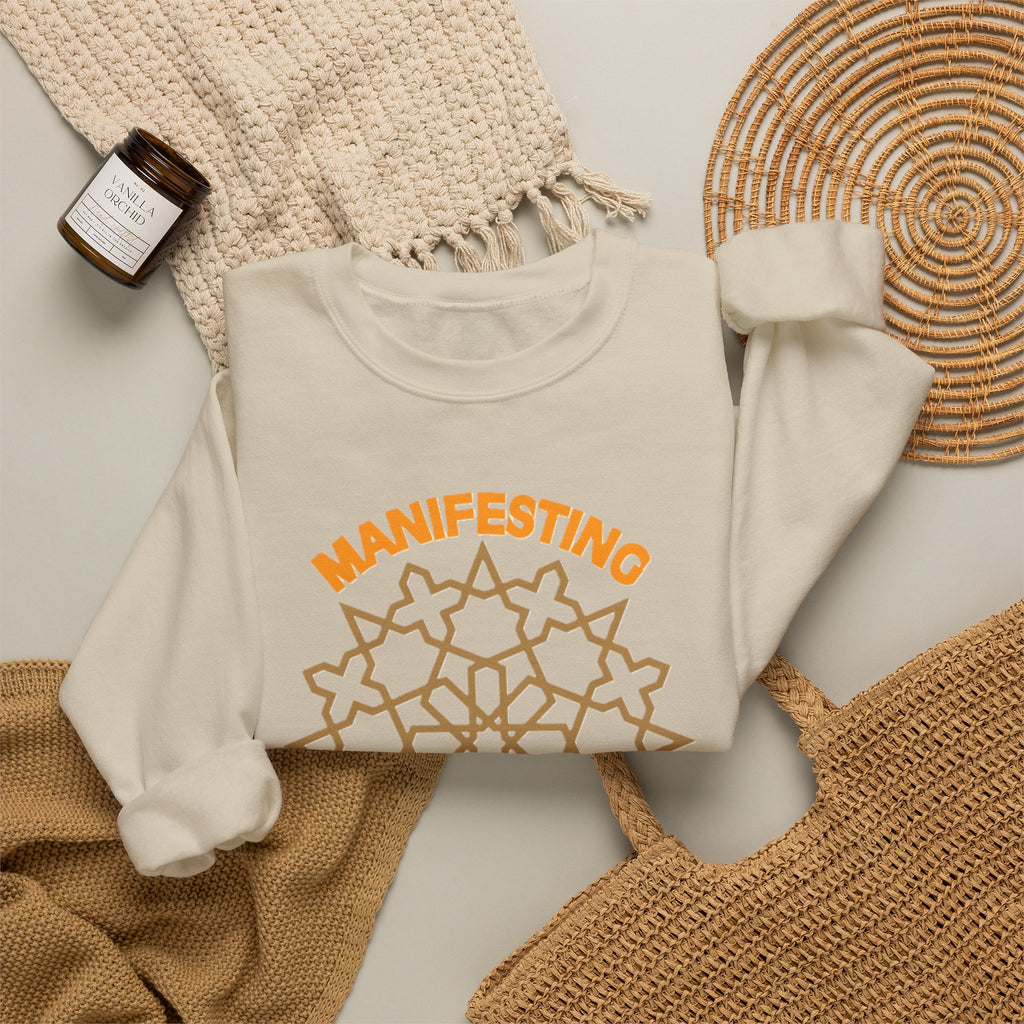 IMB Unisex Crewneck Sweatshirt — Inspirational Vibes Mandala