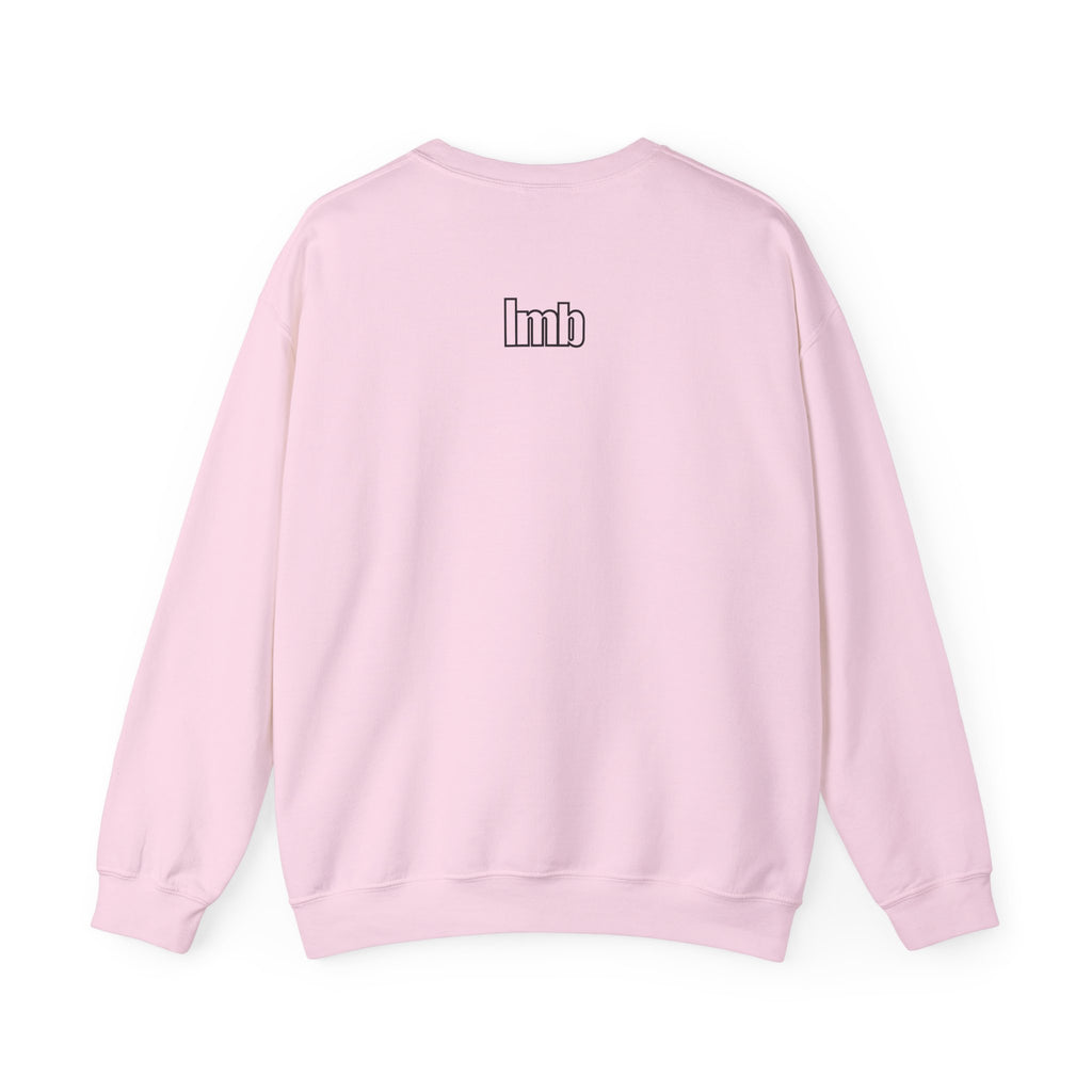 IMB Yoga Harmony Crewneck Sweatshirt – Rainbow Lotus Meditation Design