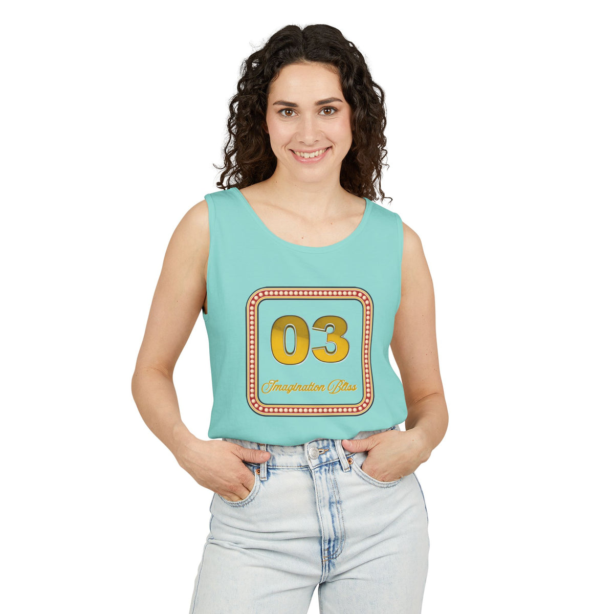 IMB Unisex Tank Top —  Retro Graphic Tank