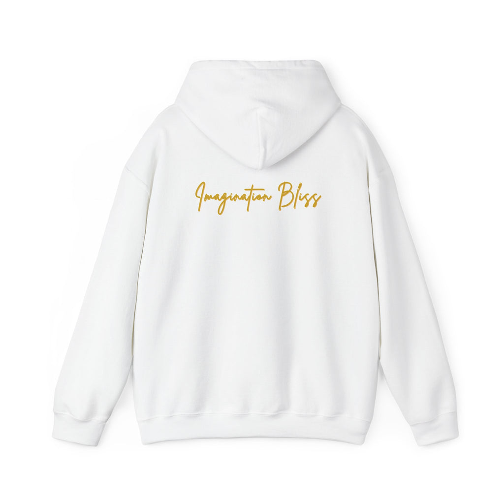 IMB Unisex Hoodie — Artistic Yellow Sun Graphic Pullover