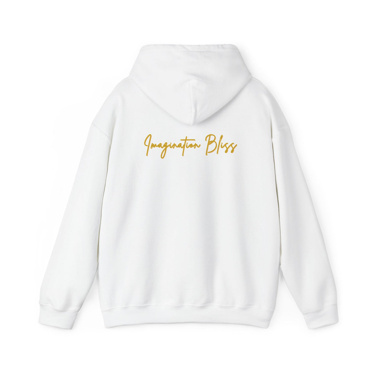 IMB Unisex Hoodie — Artistic Yellow Sun Graphic Pullover