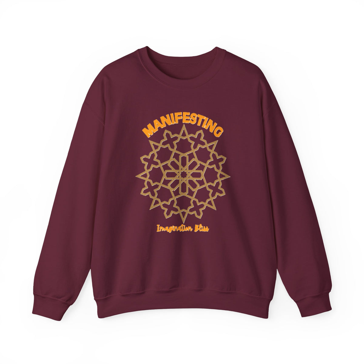 IMB Unisex Crewneck Sweatshirt — Inspirational Vibes Mandala