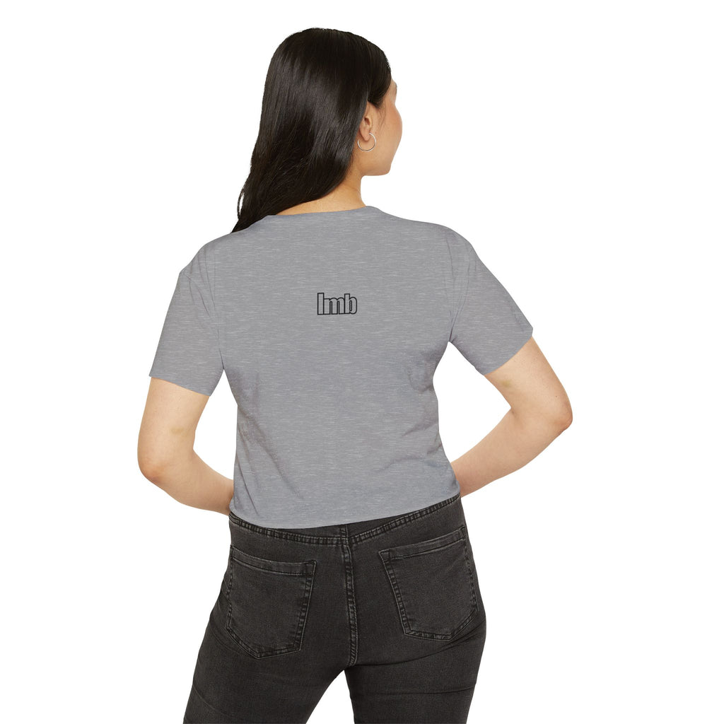 Infinity Symbol Crop Top — Women's Festival Graphic Tee