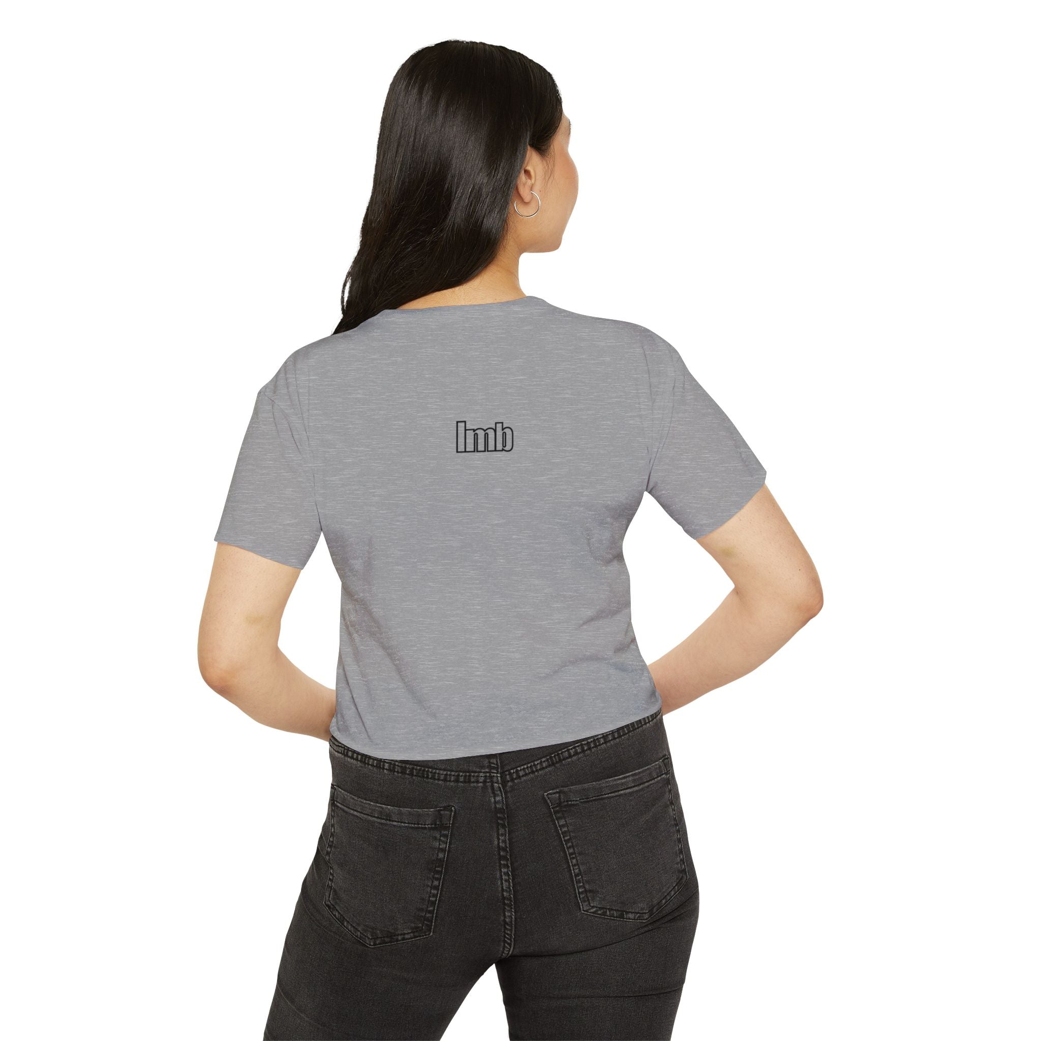 Infinity Symbol Crop Top — Women's Festival Graphic Tee