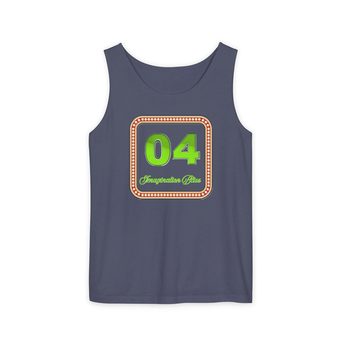 IMB Unisex Tank Top — Retro Number Graphic Tank
