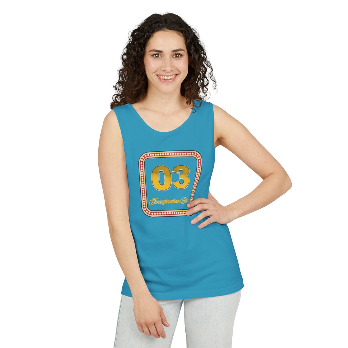 IMB Unisex Tank Top —  Retro Graphic Tank