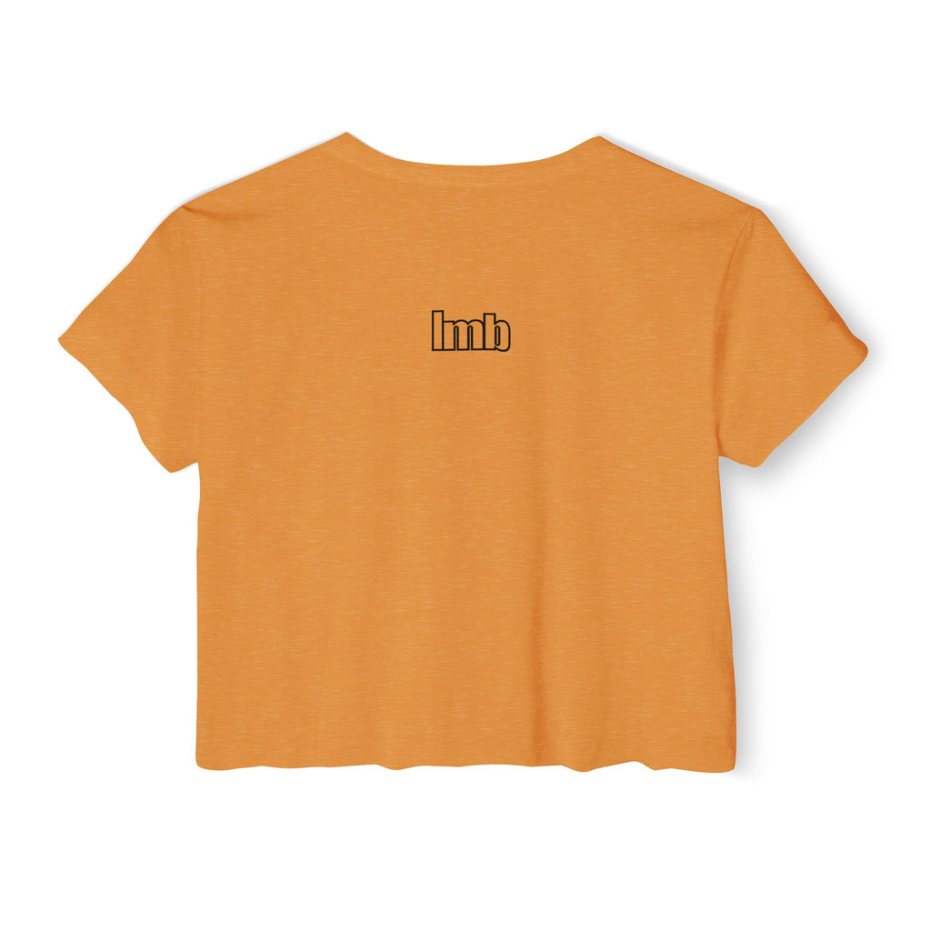 Infinity Symbol Crop Top — Women's Festival Graphic Tee
