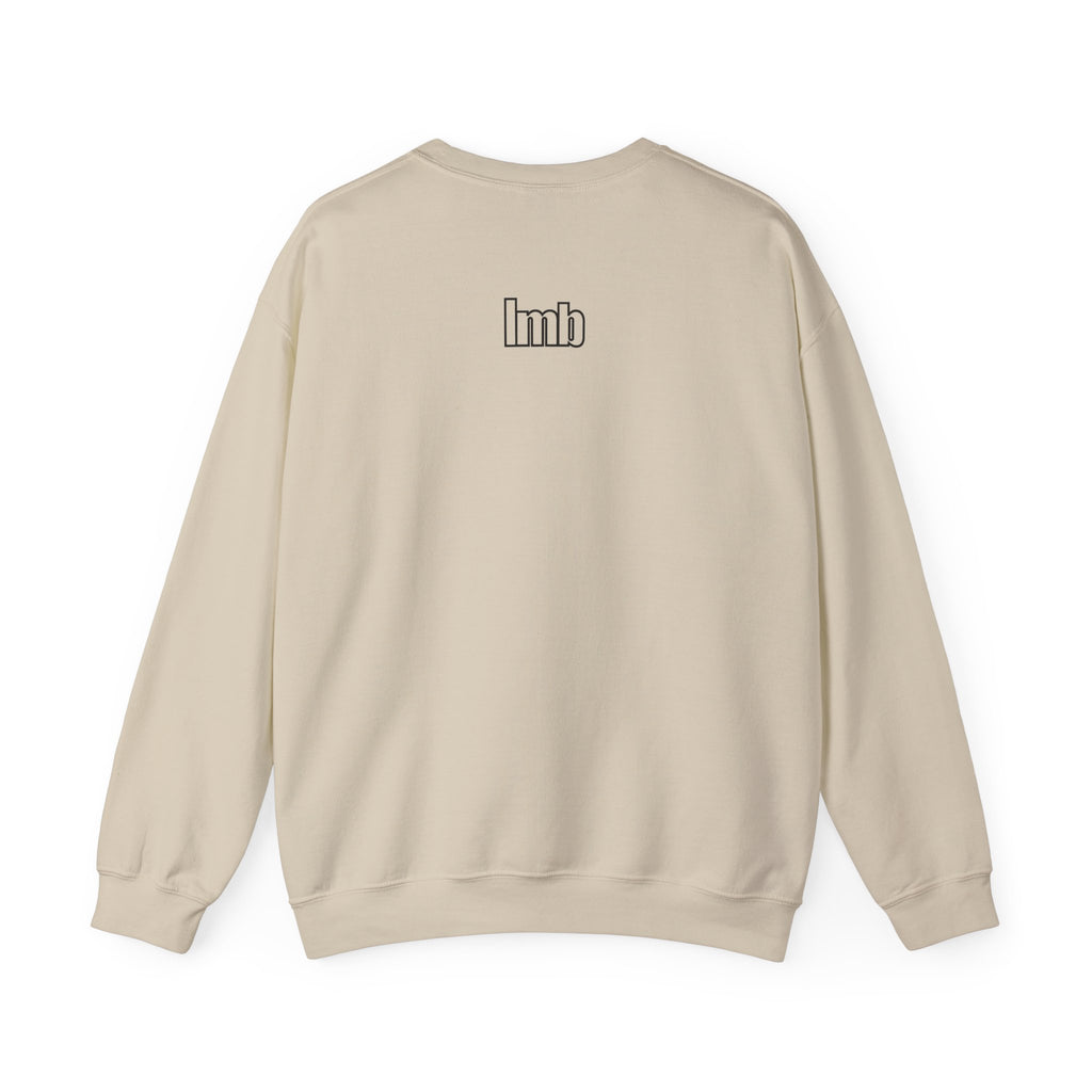 IMB Yoga Harmony Crewneck Sweatshirt – Rainbow Lotus Meditation Design