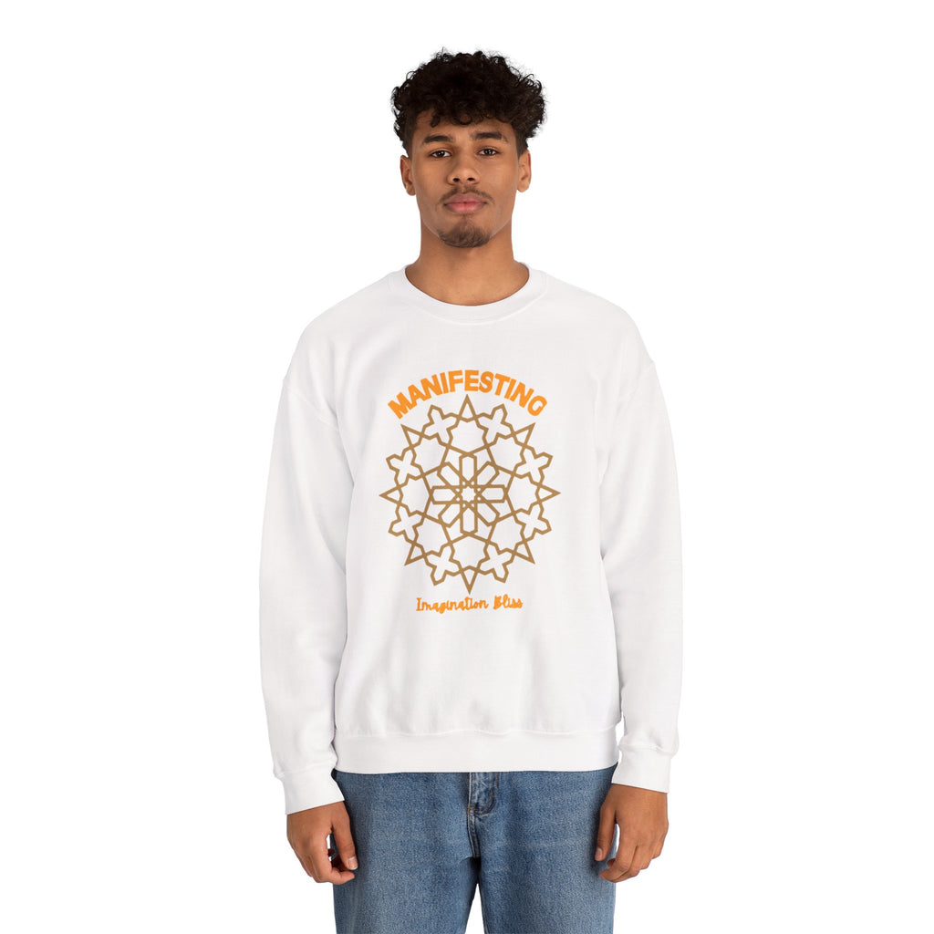 IMB Unisex Crewneck Sweatshirt — Inspirational Vibes Mandala