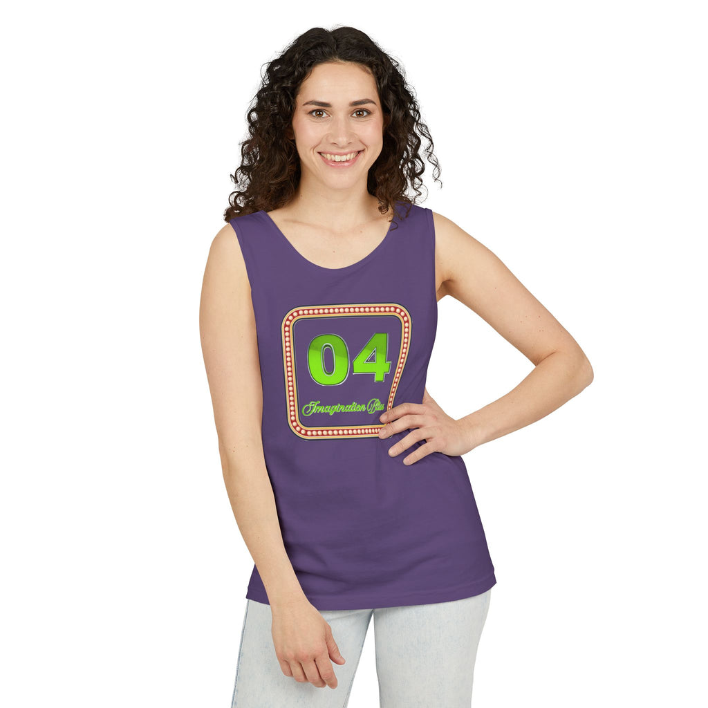 IMB Unisex Tank Top — Retro Number Graphic Tank
