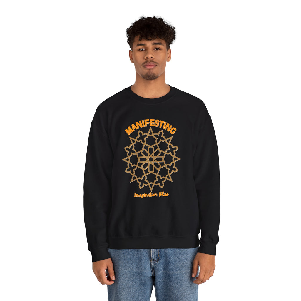 IMB Unisex Crewneck Sweatshirt — Inspirational Vibes Mandala