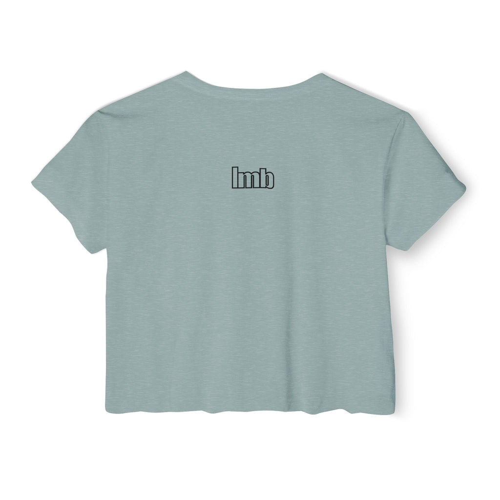Infinity Symbol Crop Top — Women's Festival Graphic Tee