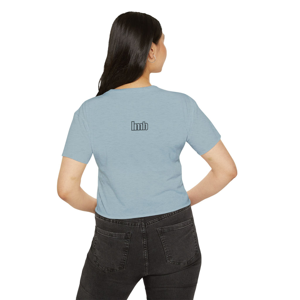 Infinity Symbol Crop Top — Women's Festival Graphic Tee