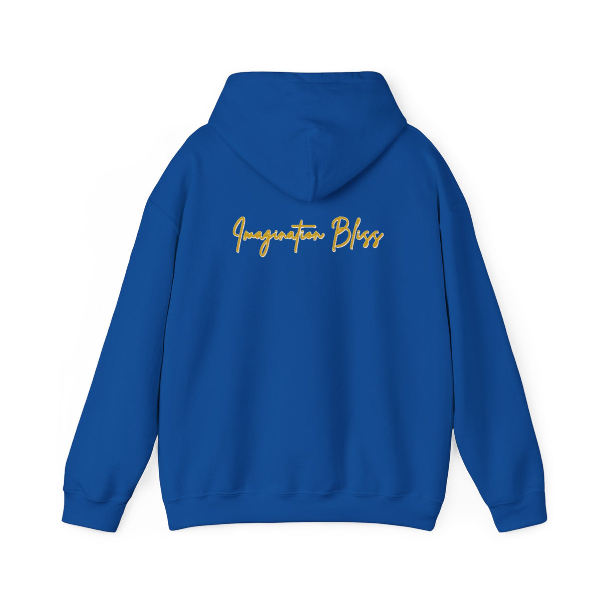 IMB Unisex Hoodie — Artistic Yellow Sun Graphic Pullover