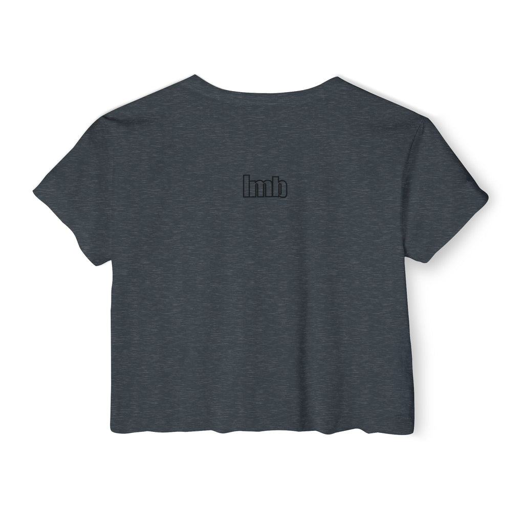 Infinity Symbol Crop Top — Women's Festival Graphic Tee