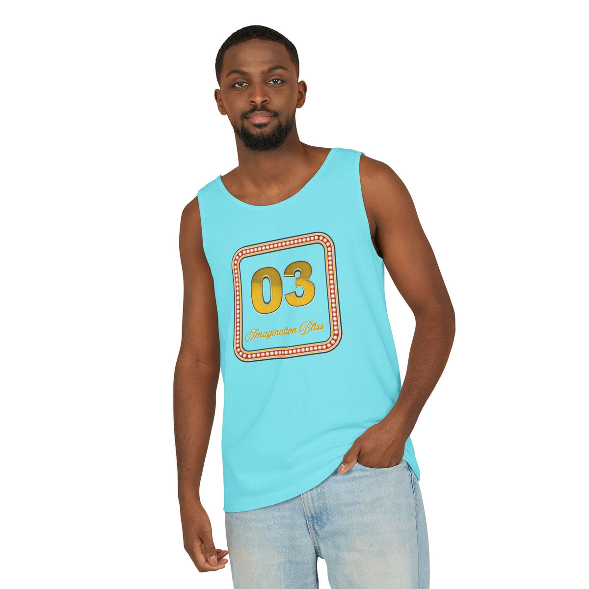 IMB Unisex Tank Top —  Retro Graphic Tank