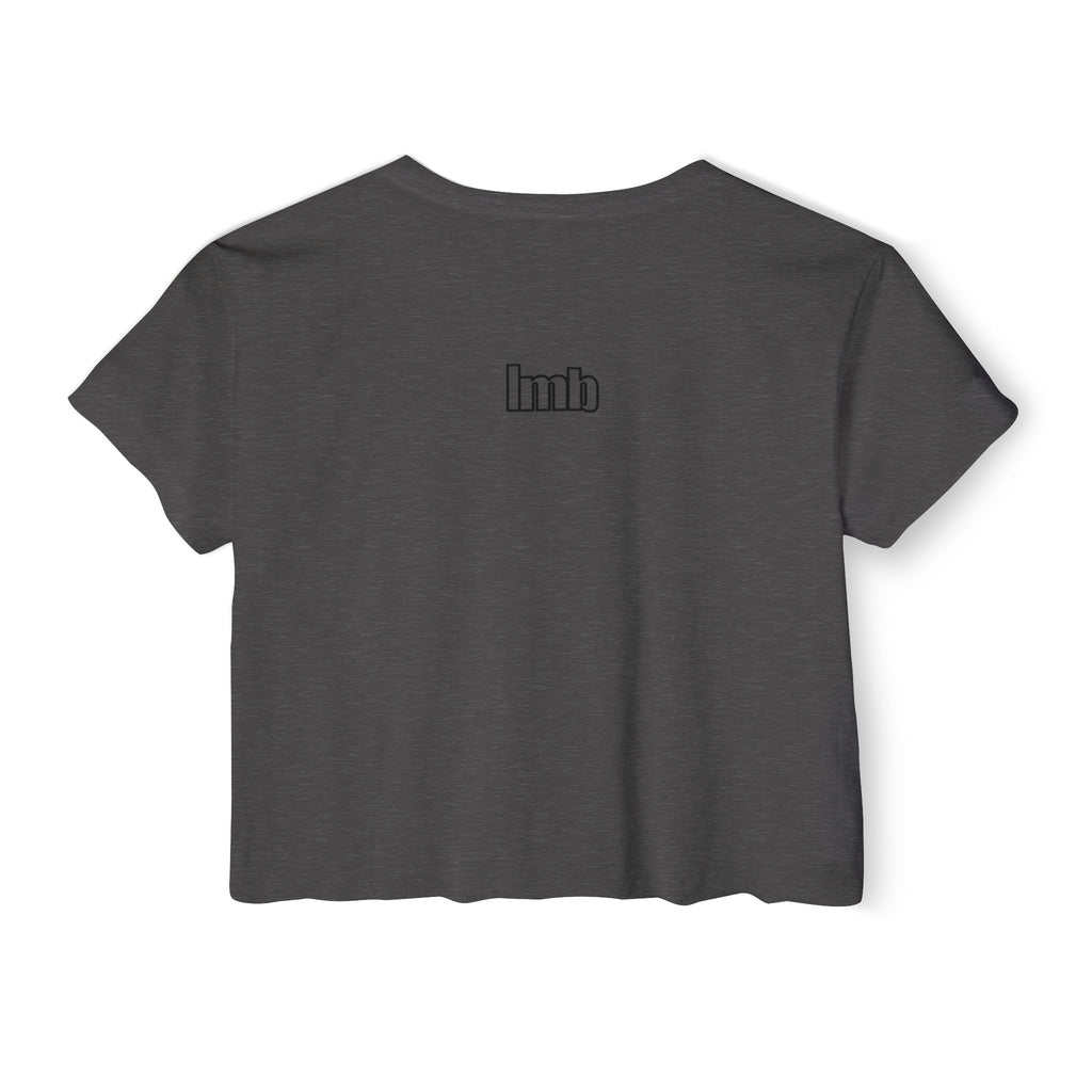 Infinity Symbol Crop Top — Women's Festival Graphic Tee