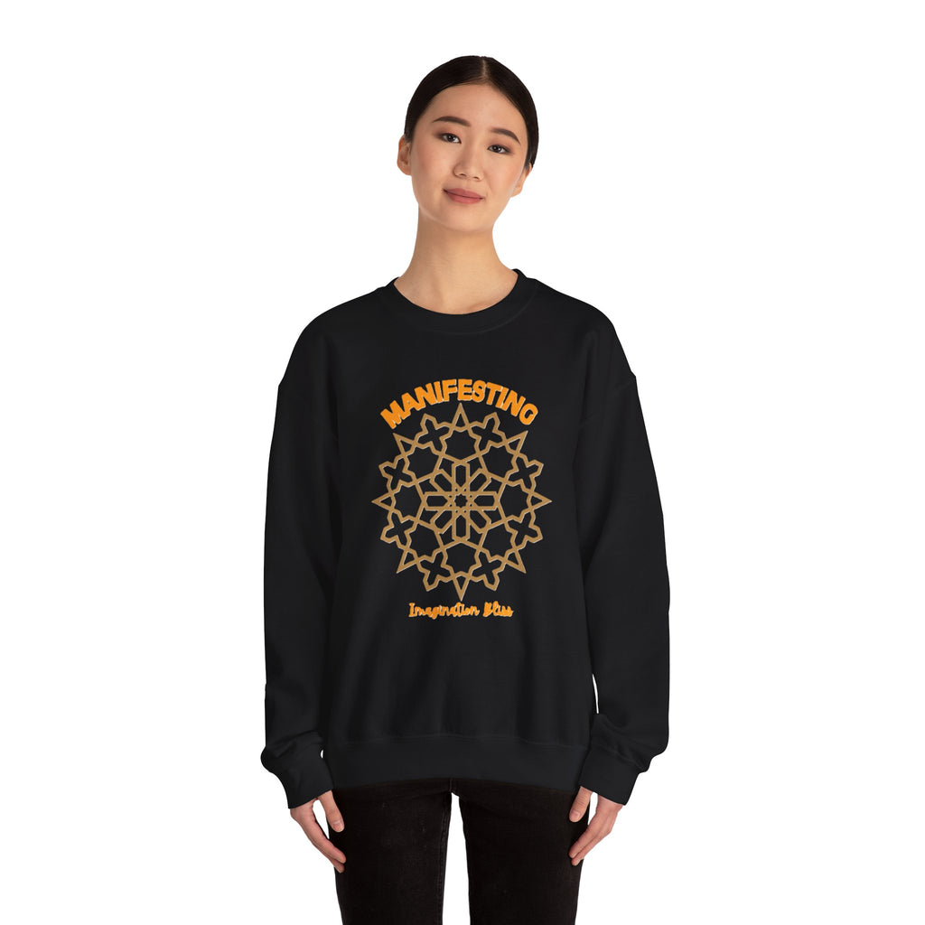 IMB Unisex Crewneck Sweatshirt — Inspirational Vibes Mandala