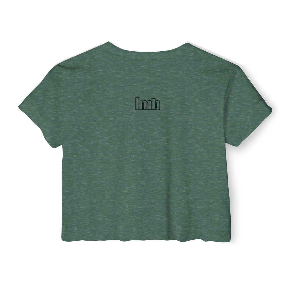 Infinity Symbol Crop Top — Women's Festival Graphic Tee