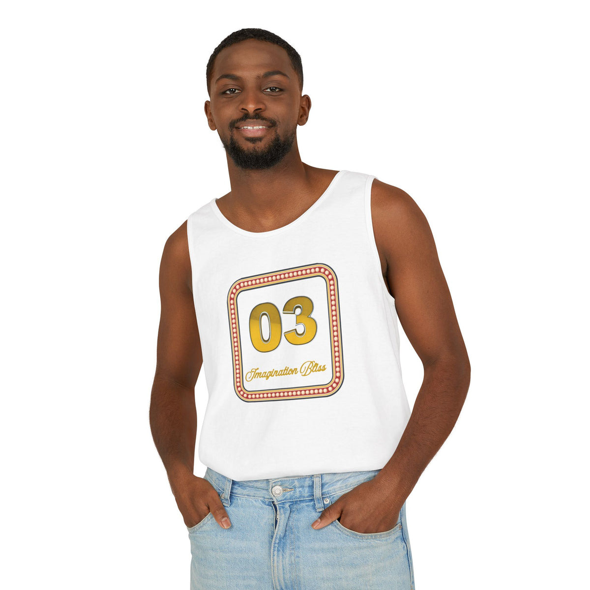IMB Unisex Tank Top —  Retro Graphic Tank